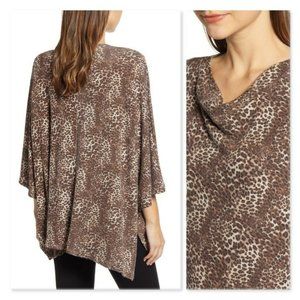 Bobeau Cozy Poncho Top